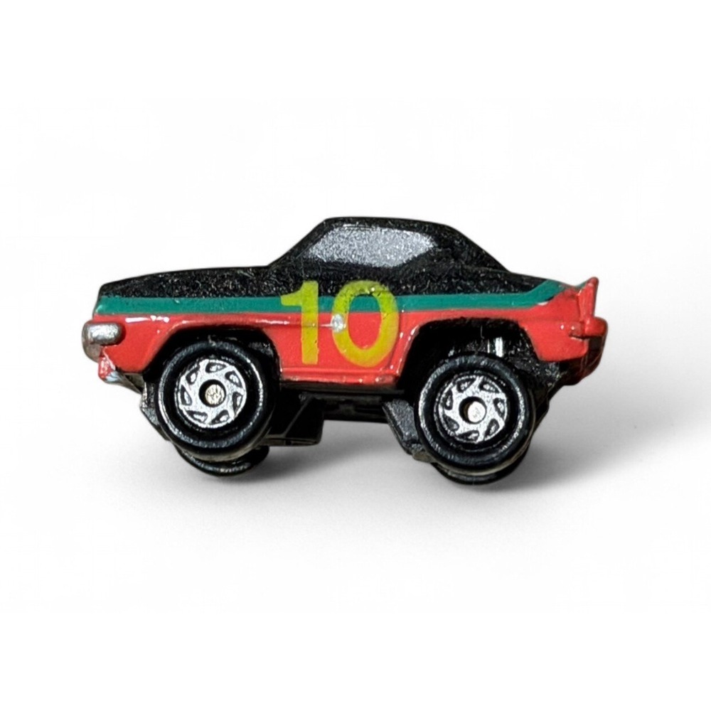 Vintage Micro Machines Galoob #10 Rally Car Red Black Toy 1980s 1990s‎